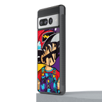 dragon ball z art back phone cover | glass case for google pixel 7 pro