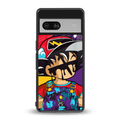 dragon ball z art back phone cover | glass case for Google Pixel 7