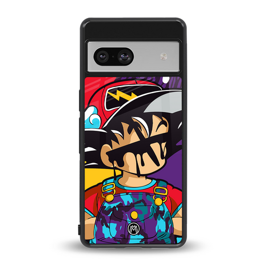 dragon ball z art back phone cover | glass case for Google Pixel 7