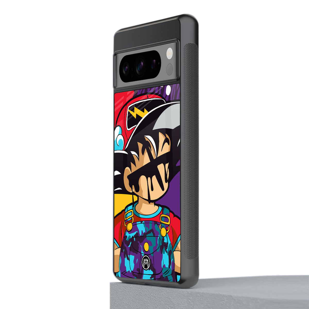 dragon ball z art back phone cover | glass case for google pixel 8 pro