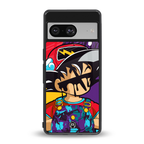 dragon ball z art back phone cover | glass case for Google Pixel 8