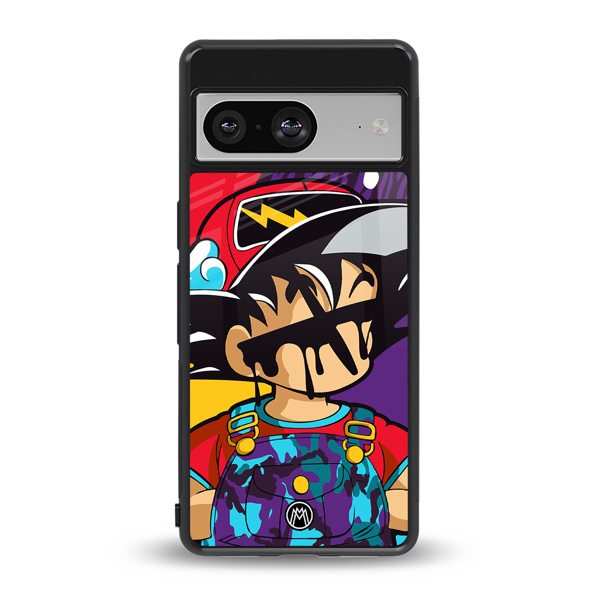 dragon ball z art back phone cover | glass case for Google Pixel 8