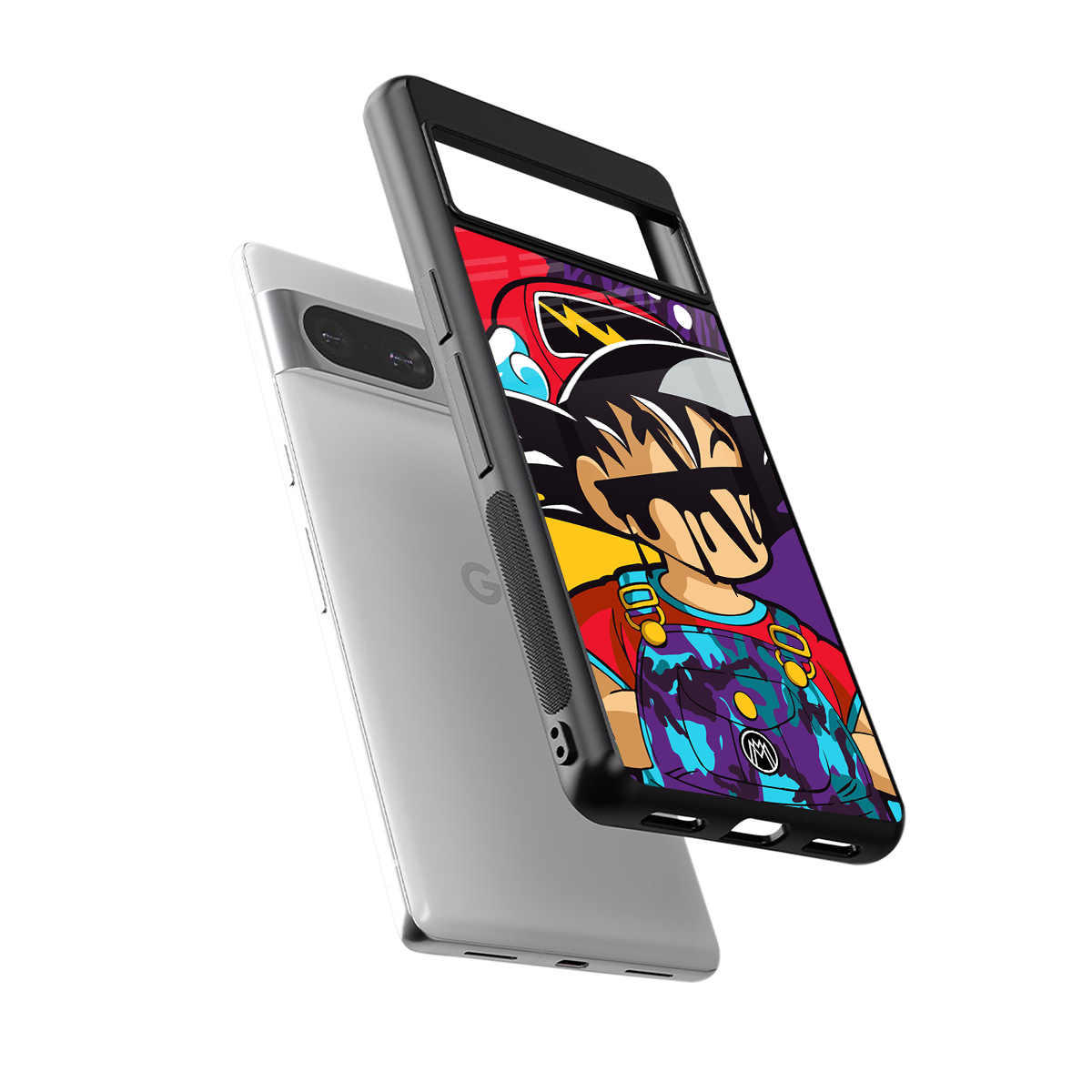 dragon ball z art back phone cover | glass case for Google Pixel 8