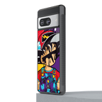 dragon ball z art back phone cover | glass case for Google Pixel 8