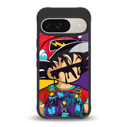 dragon ball z art back phone cover | glass case for google pixel 9