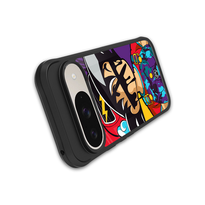 dragon ball z art back phone cover | glass case for google pixel 9