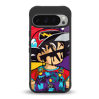 dragon ball z art back phone cover | glass case for google pixel 9 pro