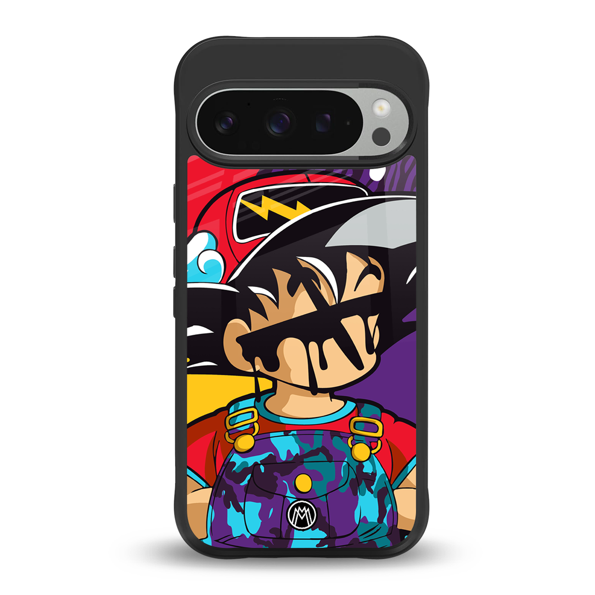 dragon ball z art back phone cover | glass case for google pixel 9 pro xl
