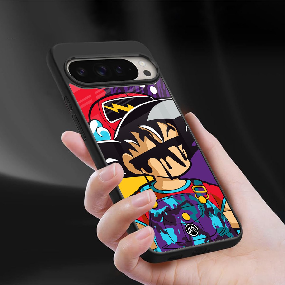 dragon ball z art back phone cover | glass case for google pixel 9 pro
