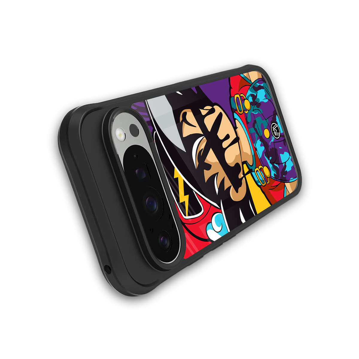 dragon ball z art back phone cover | glass case for google pixel 9 pro xl