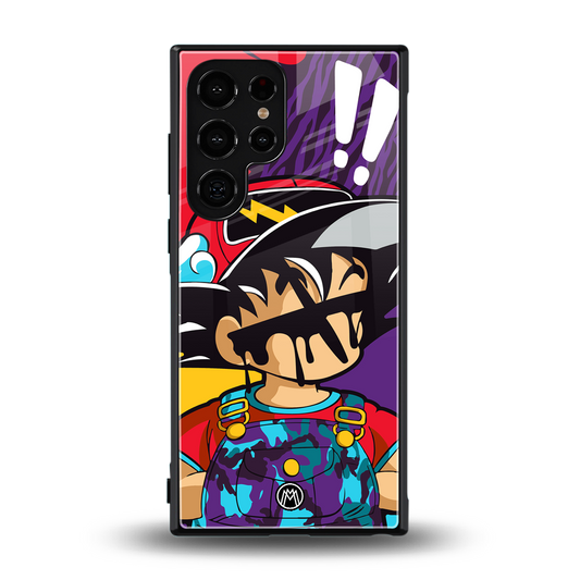 dragon ball z art back phone cover | glass case for samsung galaxy s24 ultra