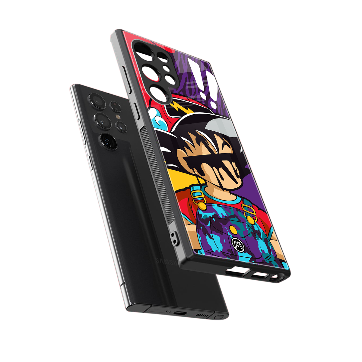 dragon ball z art back phone cover | glass case for samsung galaxy s23 ultra