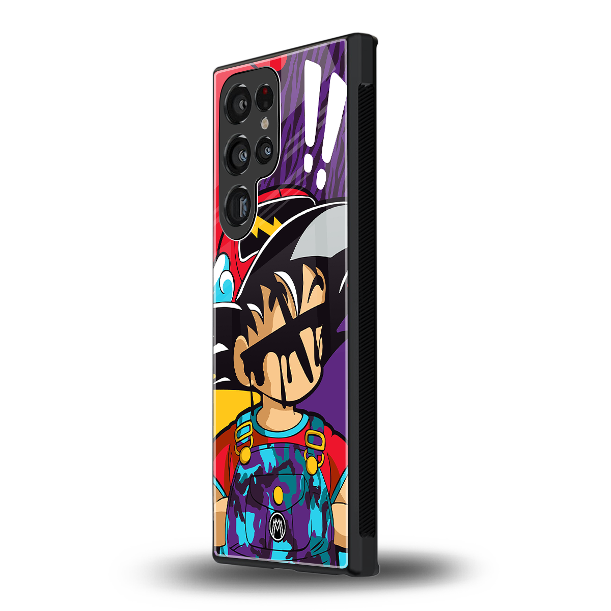 dragon ball z art back phone cover | glass case for samsung galaxy s24 ultra