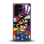 dragon ball z art back phone cover | glass case for samsung galaxy s25 ultra