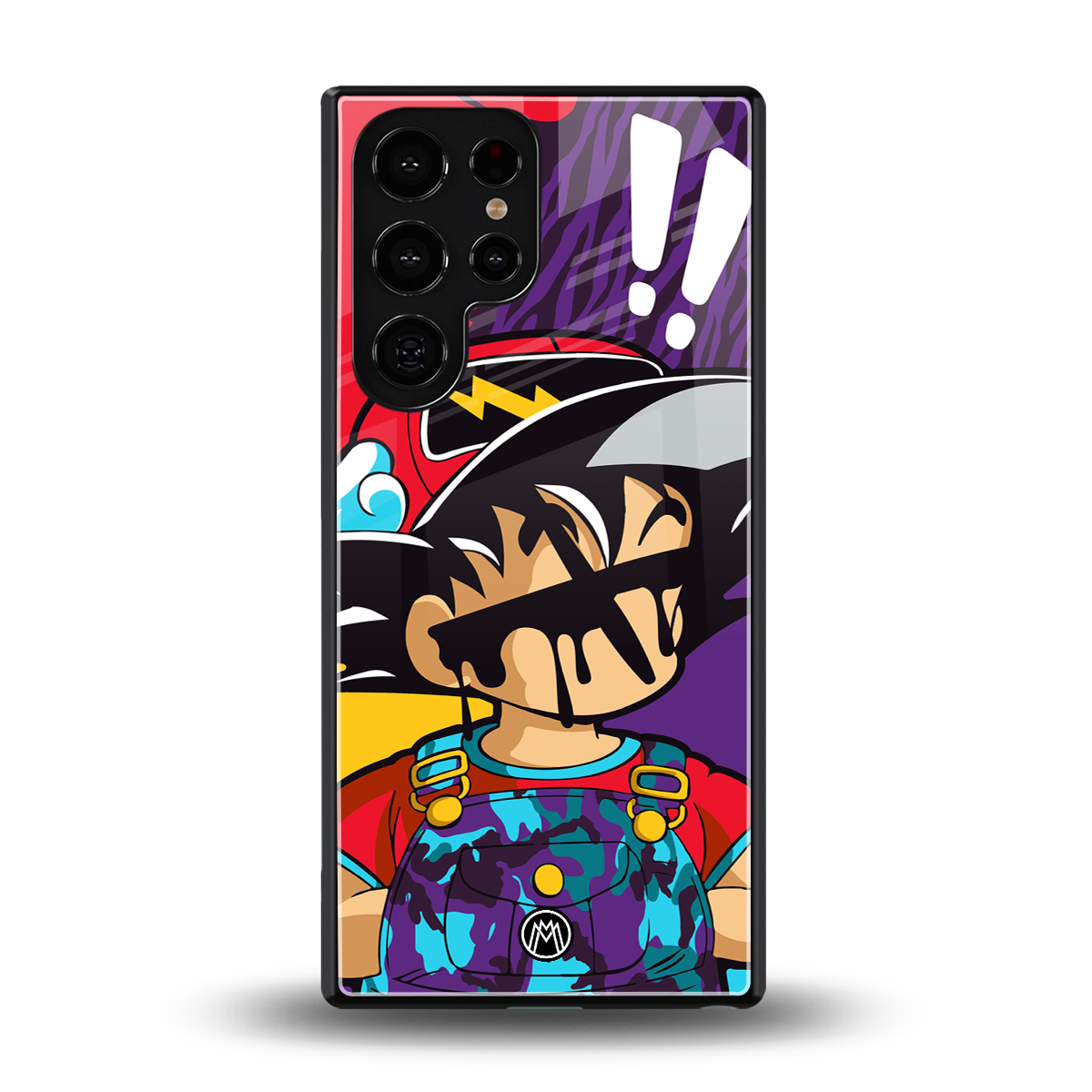 dragon ball z art back phone cover | glass case for samsung galaxy s25 ultra