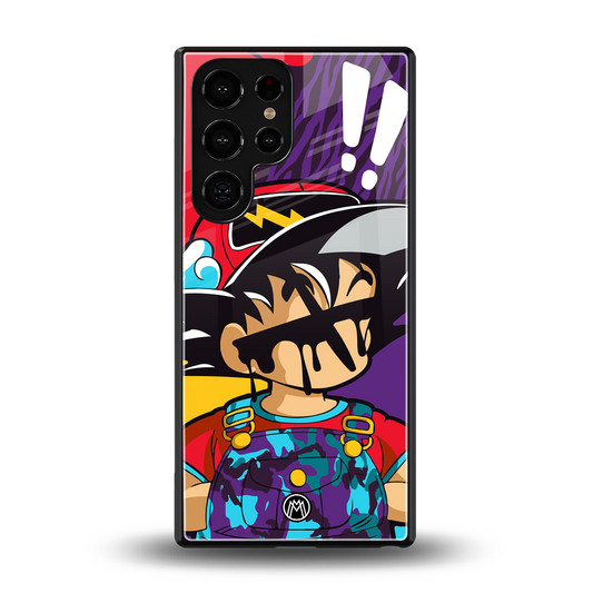 dragon ball z art back phone cover | glass case for samsung galaxy s25 ultra