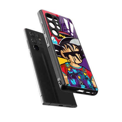 dragon ball z art back phone cover | glass case for samsung galaxy s25 ultra