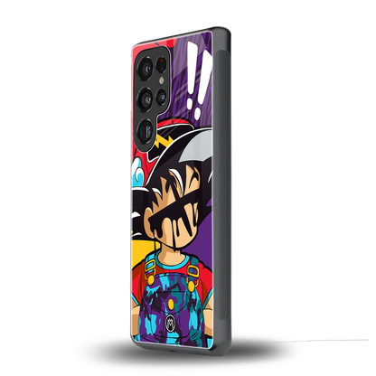 dragon ball z art back phone cover | glass case for samsung galaxy s25 ultra