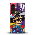 dragon ball z art back phone cover | glass case for samsung galaxy s25