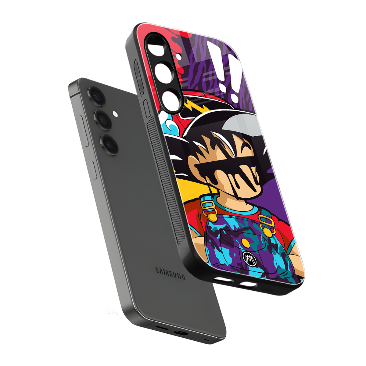 dragon ball z art back phone cover | glass case for samsung galaxy s24 plus