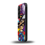 dragon ball z art back phone cover | glass case for samsung galaxy s24 fe