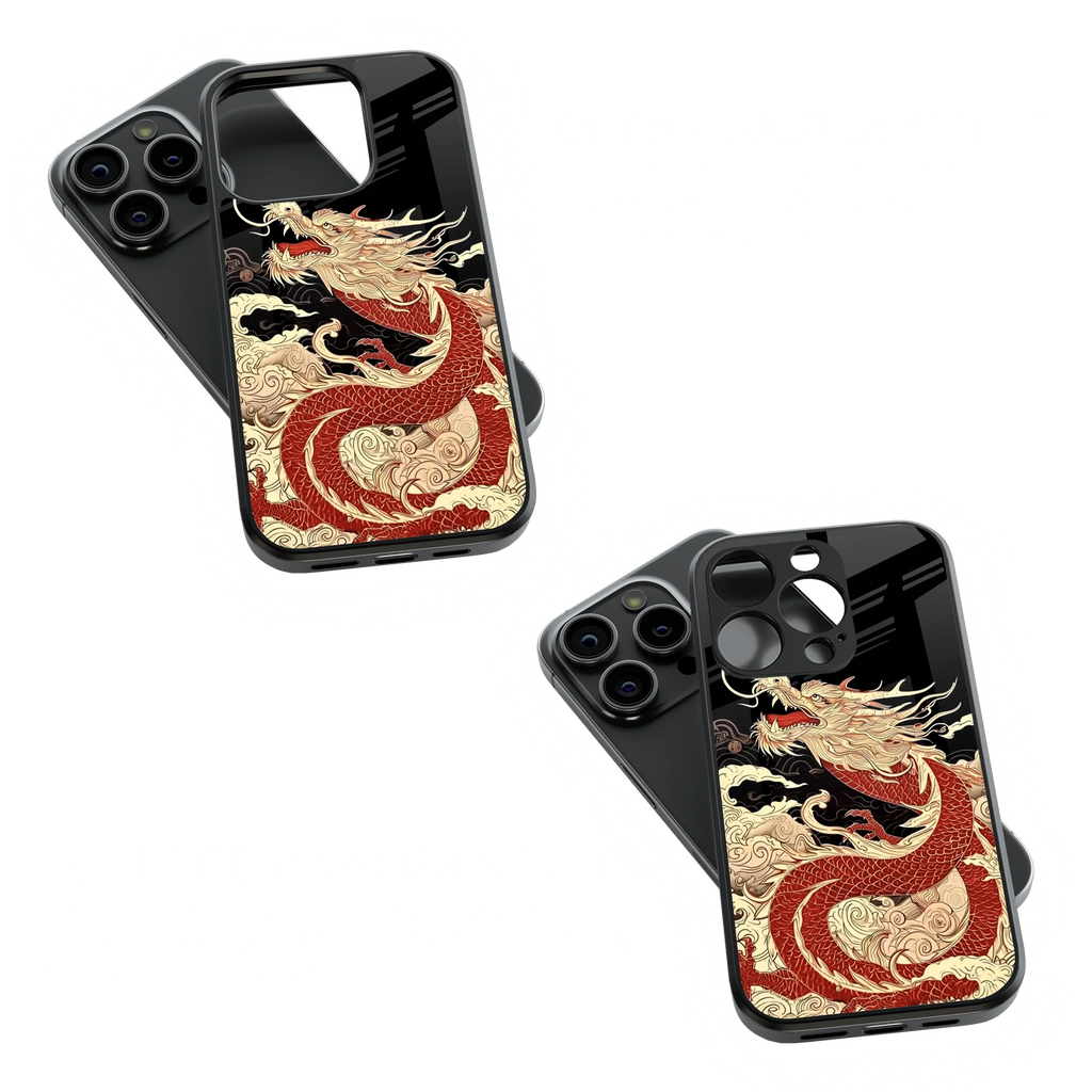 Trendy Glass Back Mobile Case for iPhone, Samsung, Redmi, OnePlus, Google Pixel, Motorola