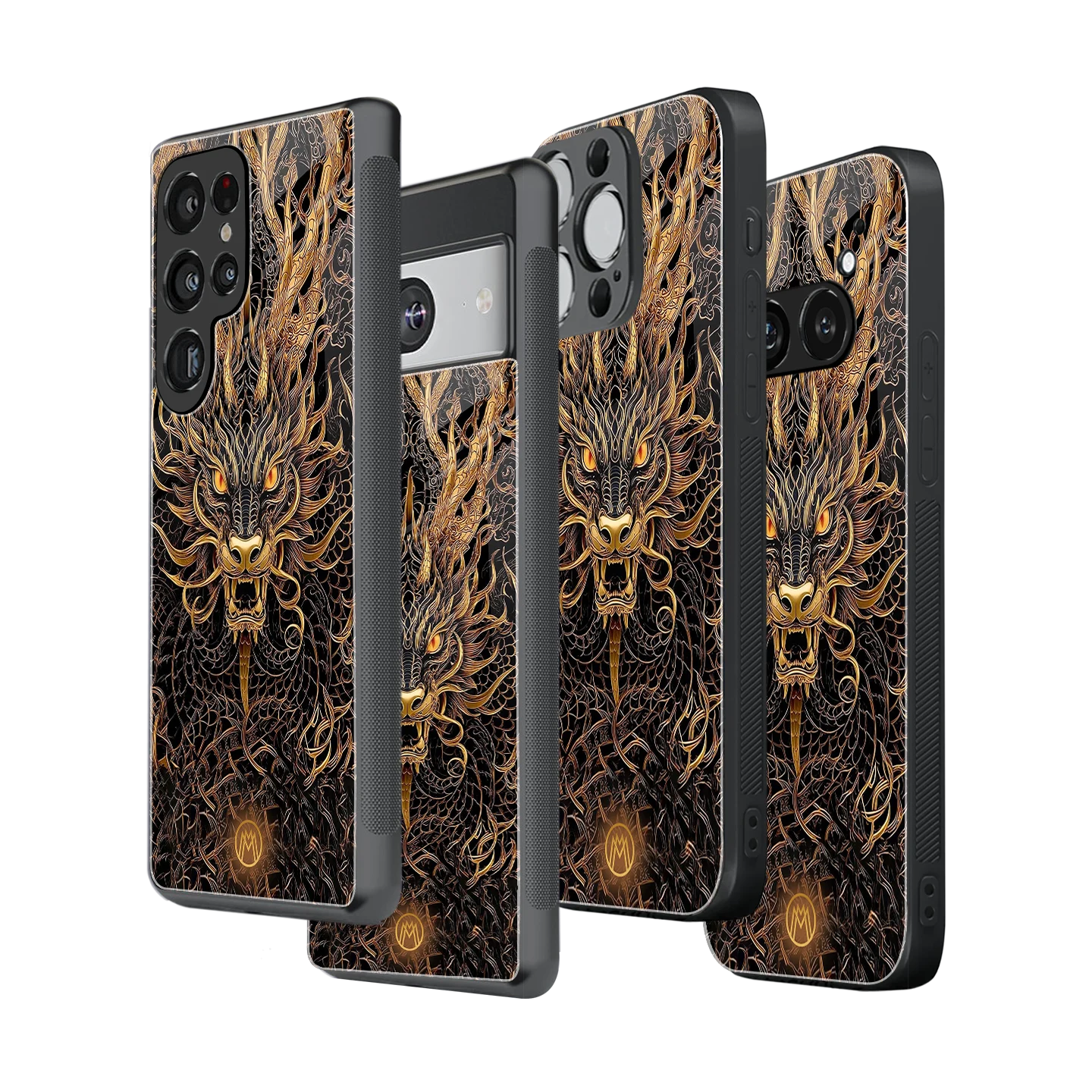 Stylish Glass Back Case for All Smartphones iPhone, Samsung, OnePlus, Pixel, Redmi, Oppo, Vivo, Motorola