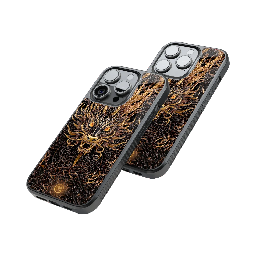 Protective Glass Back Phone Case Compatible with iPhone, Samsung, OnePlus, Pixel & More