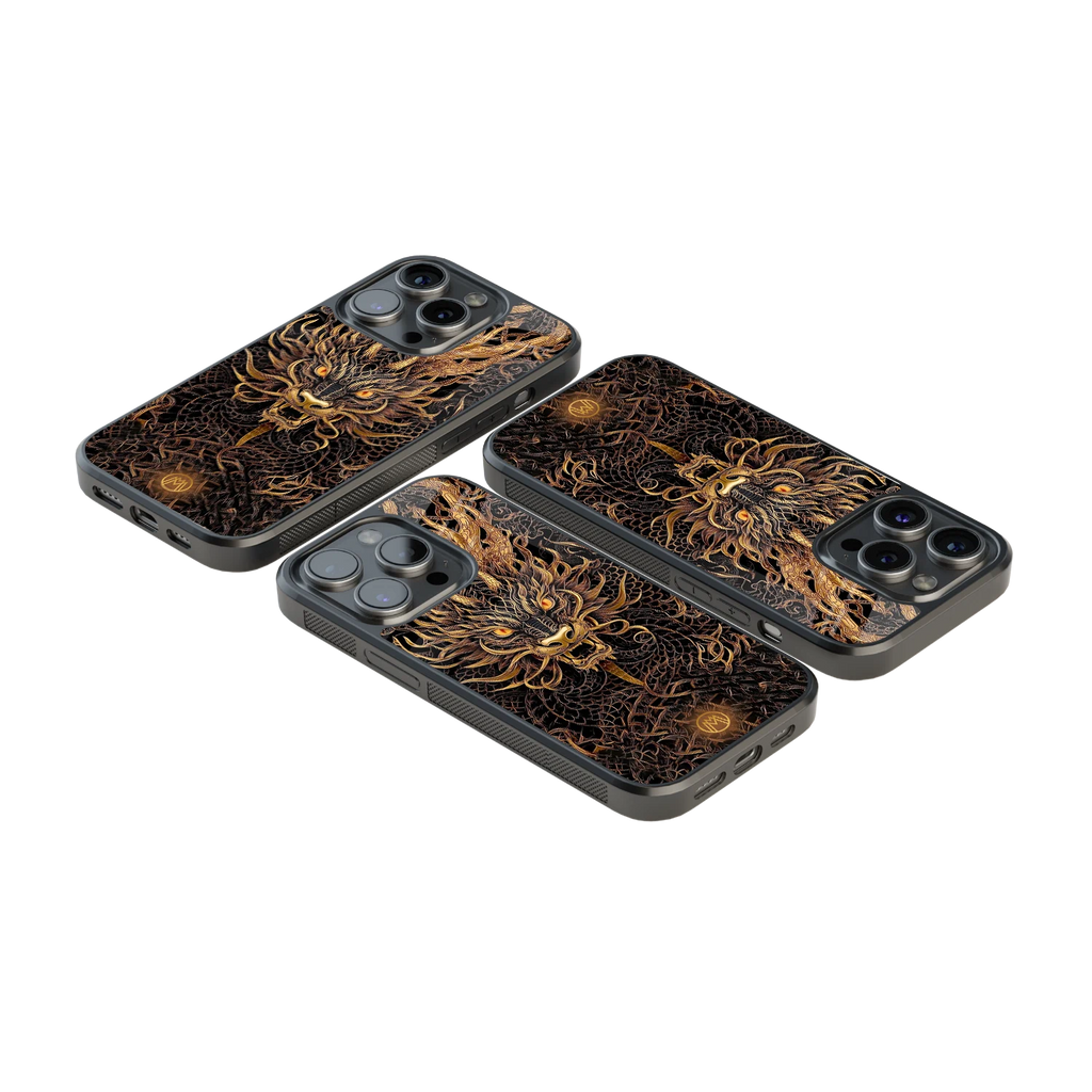 Luxury Glass Back Mobile Cover for iPhone, Samsung Galaxy, OnePlus, Pixel, Redmi & More