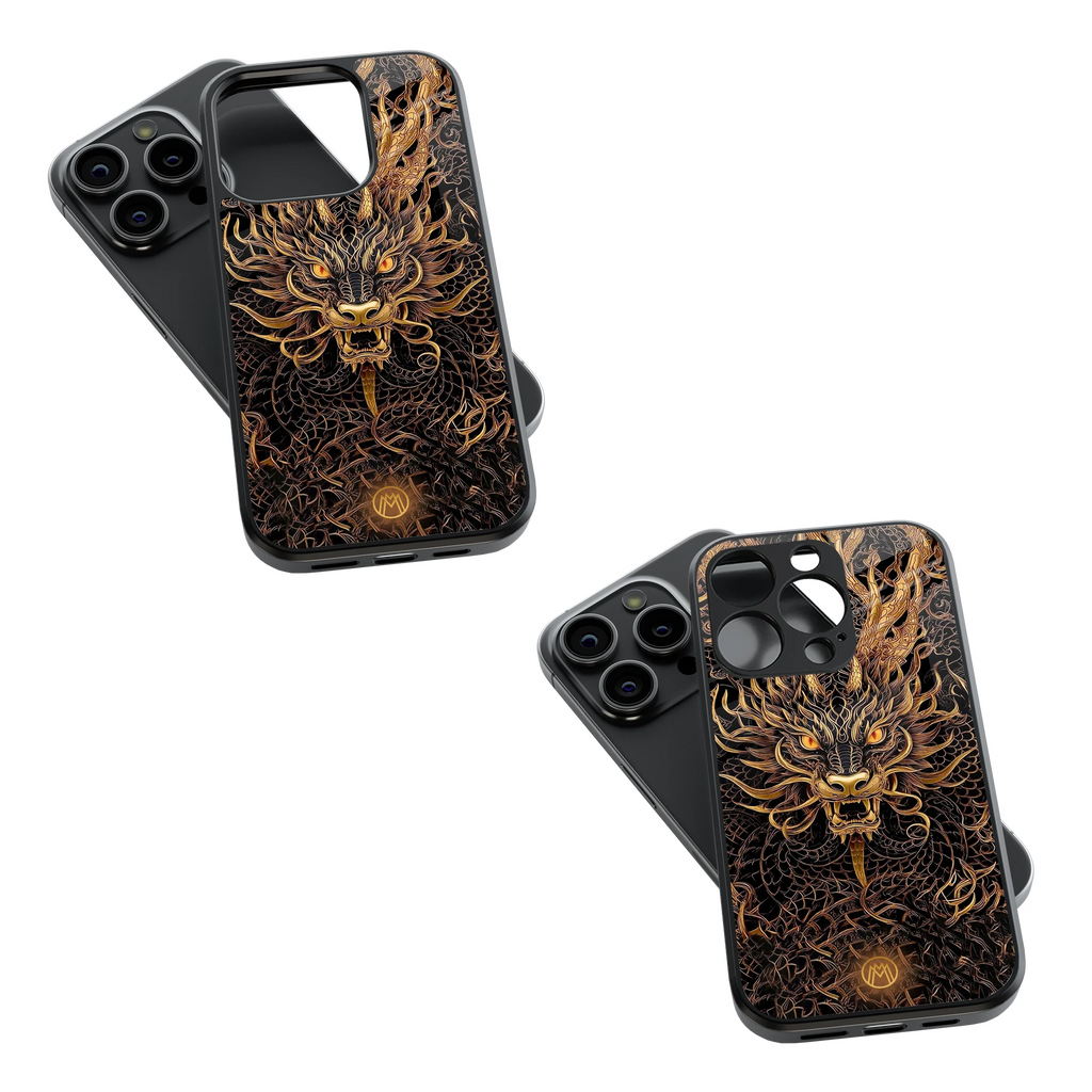 Trendy Glass Back Mobile Case for iPhone, Samsung, Redmi, OnePlus, Google Pixel, Motorola