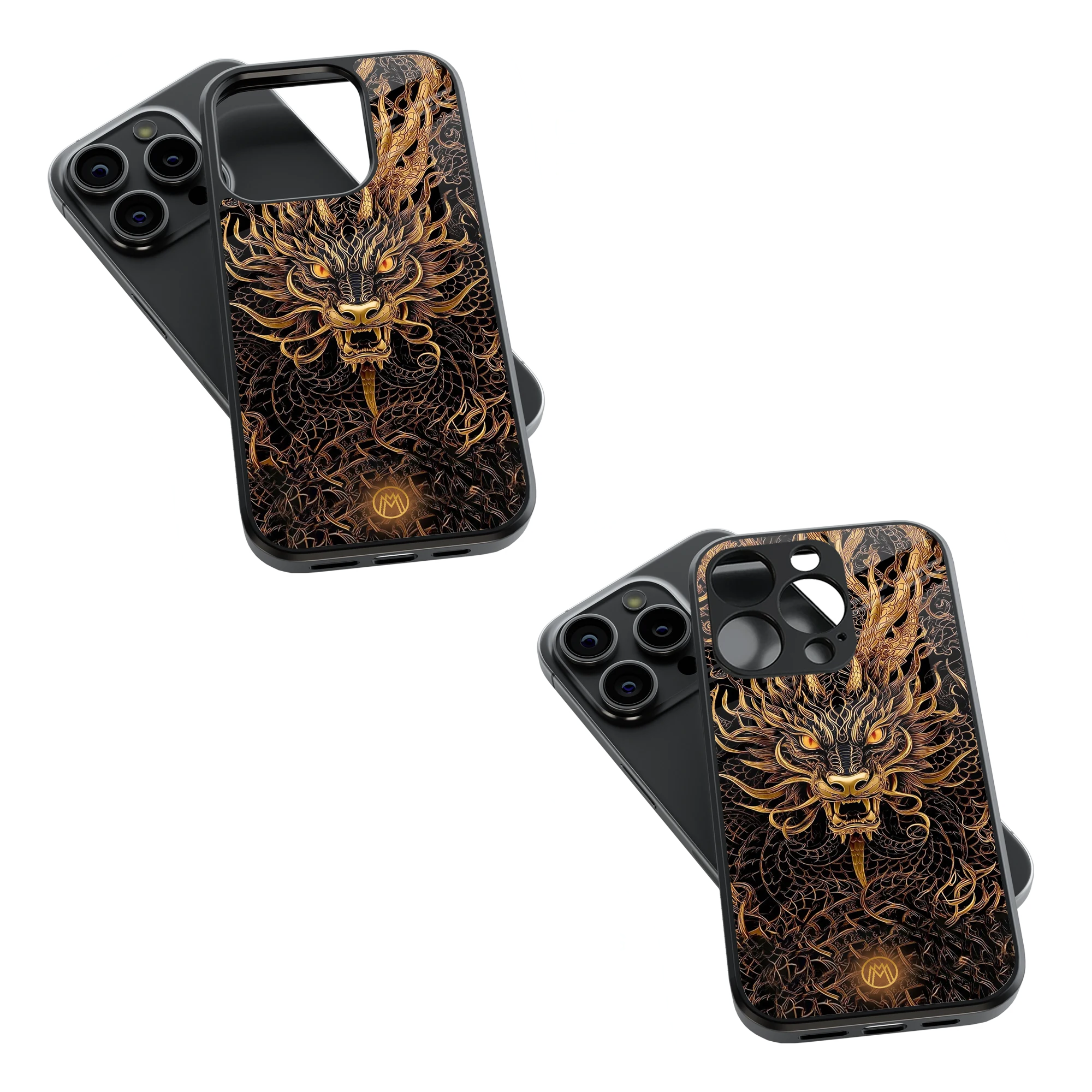 Trendy Glass Back Mobile Case for iPhone, Samsung, Redmi, OnePlus, Google Pixel, Motorola