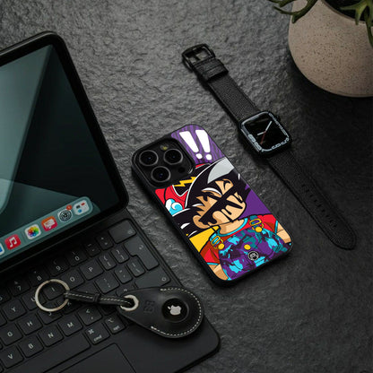 dragon ball z art back phone cover | glass case for google pixel 9 pro