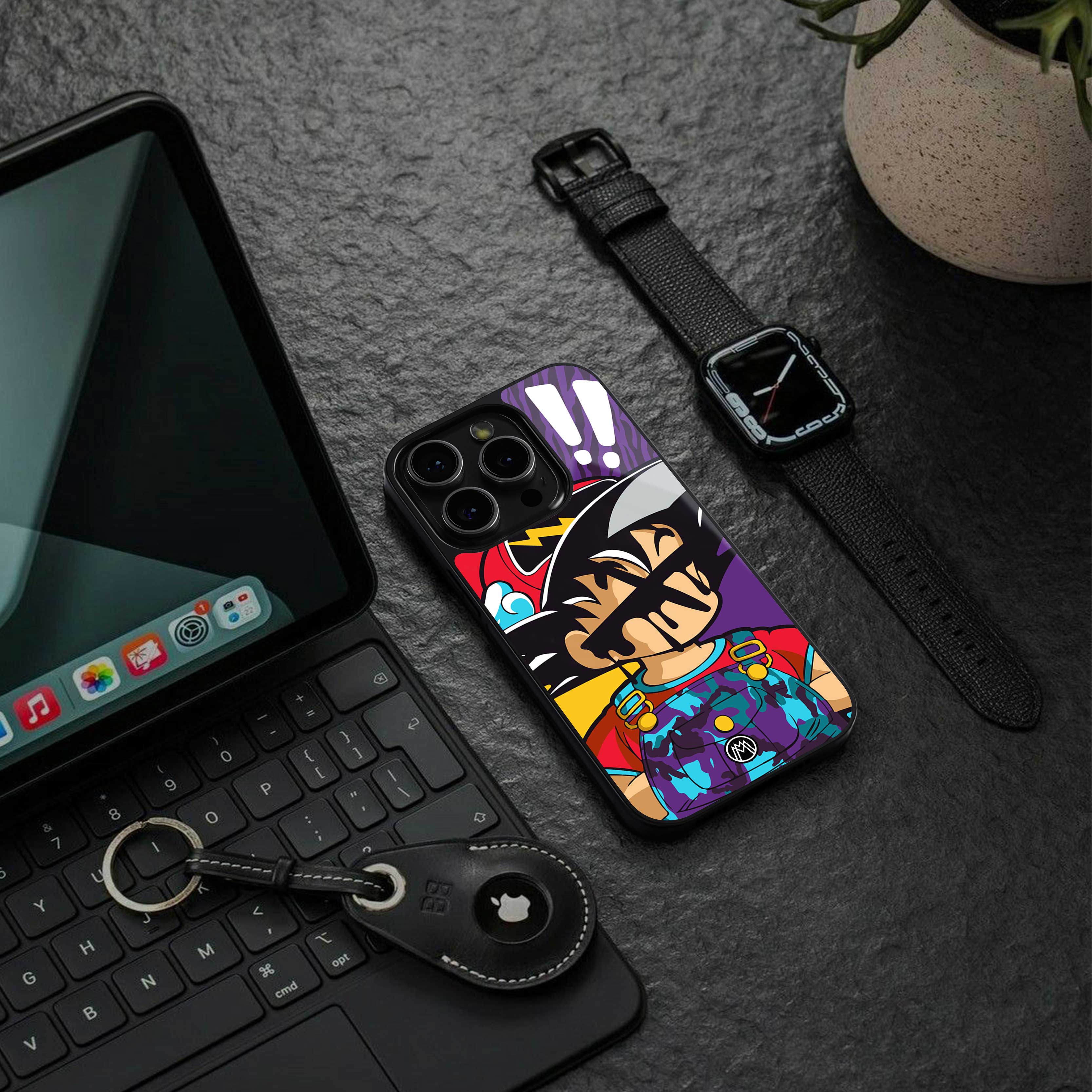 dragon ball z art back phone cover | glass case for oneplus nord 4