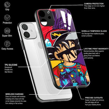 Dragon Ball Z Art Phone Cover | Glass Case