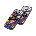 Protective Glass Back Phone Case Compatible with iPhone, Samsung, OnePlus, Pixel & More