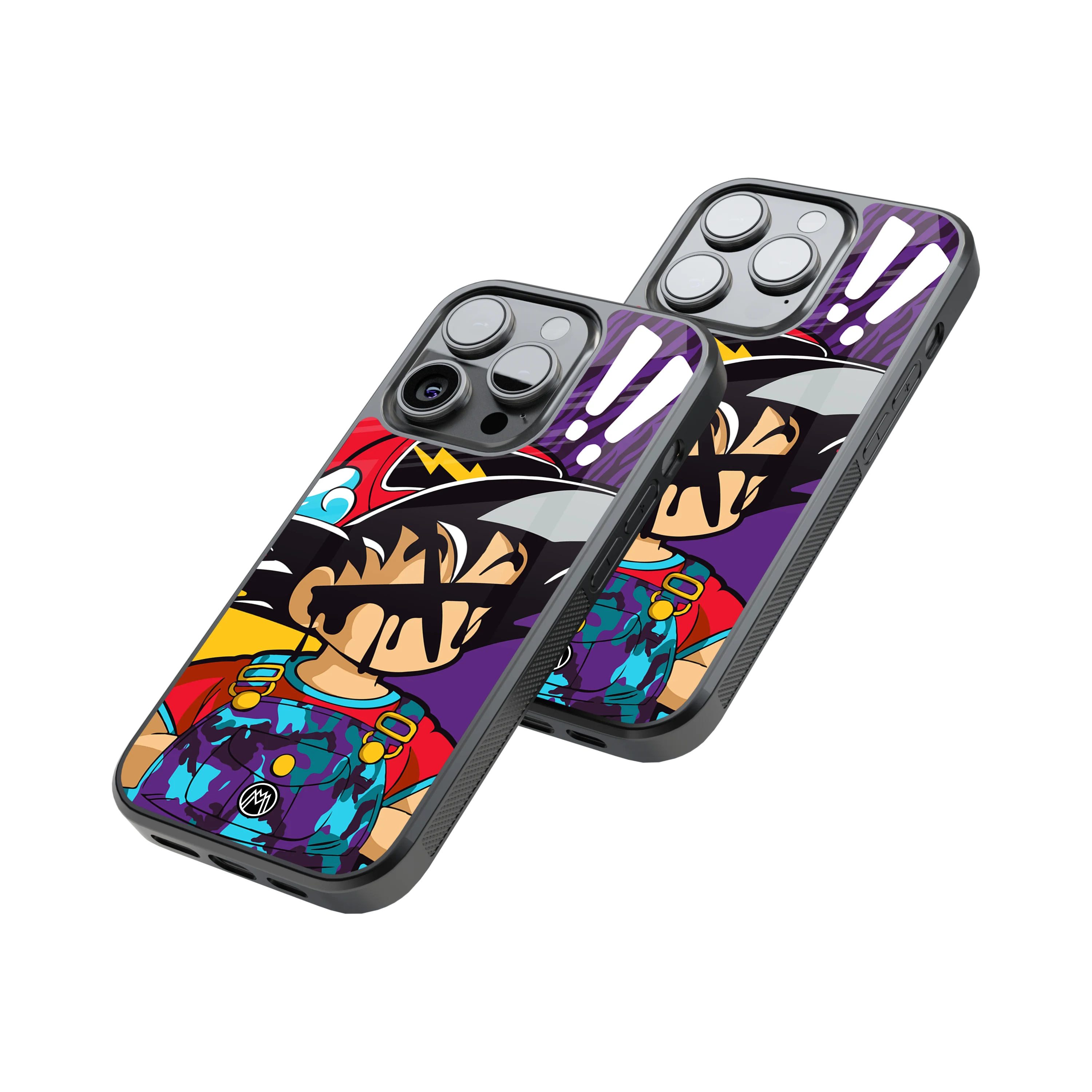 Protective Glass Back Phone Case Compatible with iPhone, Samsung, OnePlus, Pixel & More