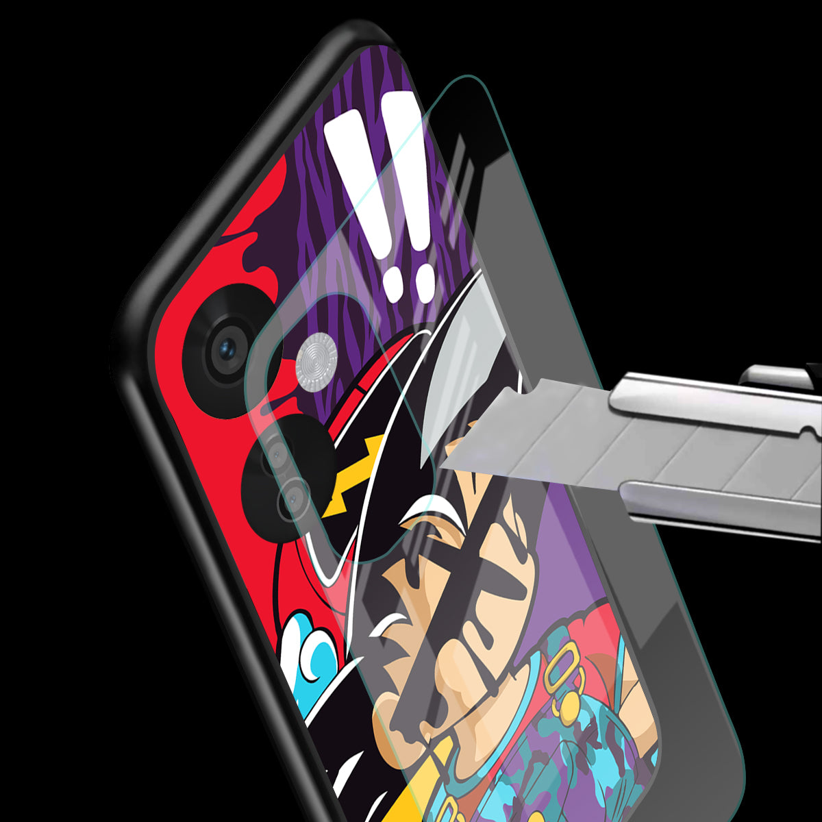 Dragon Ball Z Art Phone Cover | Glass Case