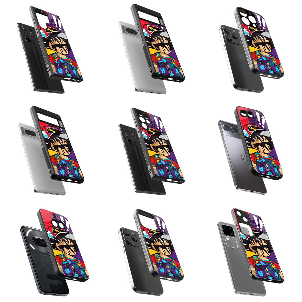 Durable Glass Back Mobile Case for iPhone, Samsung, OnePlus, Google Pixel, Redmi, Vivo, Oppo