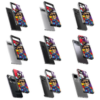 Durable Glass Back Mobile Case for iPhone, Samsung, OnePlus, Google Pixel, Redmi, Vivo, Oppo