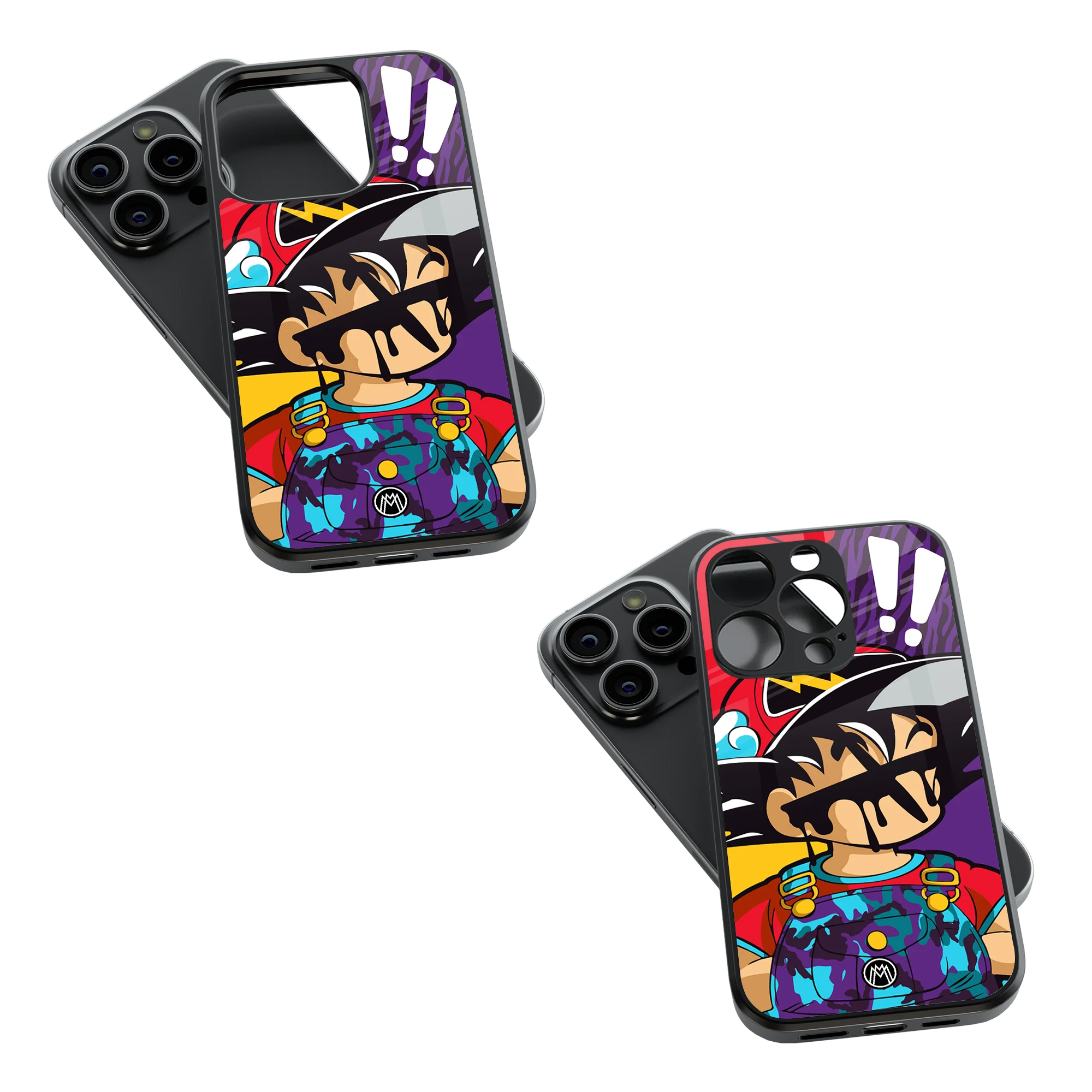 Trendy Glass Back Mobile Case for iPhone, Samsung, Redmi, OnePlus, Google Pixel, Motorola
