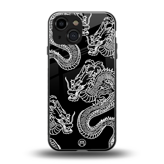 dragons back phone cover | glass case for iphone 13 mini