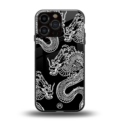 dragons back phone cover | glass case for iphone 13 pro max