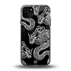 dragons back phone cover | glass case for iphone 15 plus