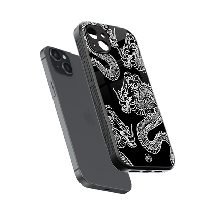 dragons back phone cover | glass case for iphone 14 plus