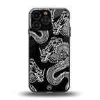 dragons back phone cover | glass case for iphone 15 pro max