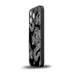 dragons back phone cover | glass case for iphone 15 pro