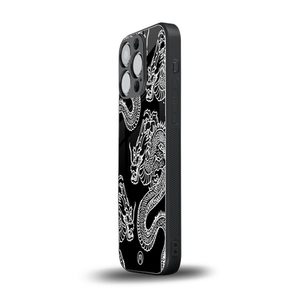dragons back phone cover | glass case for iphone 14 pro