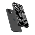 dragons back phone cover | glass case for iphone 16 plus