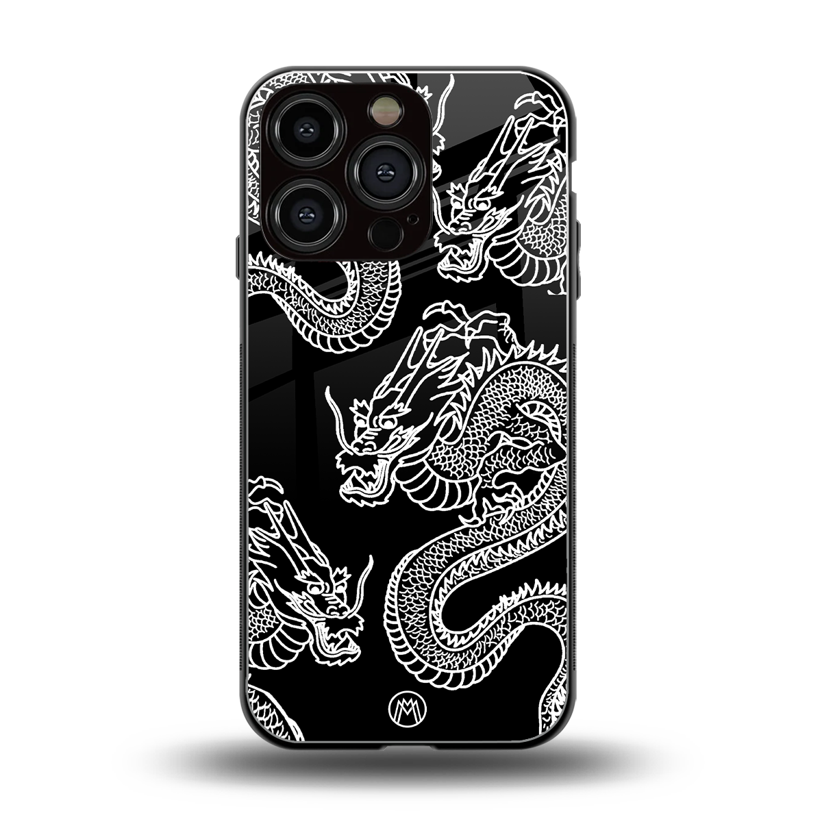 dragons back phone cover | glass case for iphone 16 pro