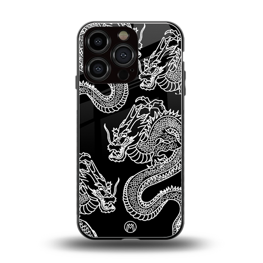 dragons back phone cover | glass case for iphone 16 pro